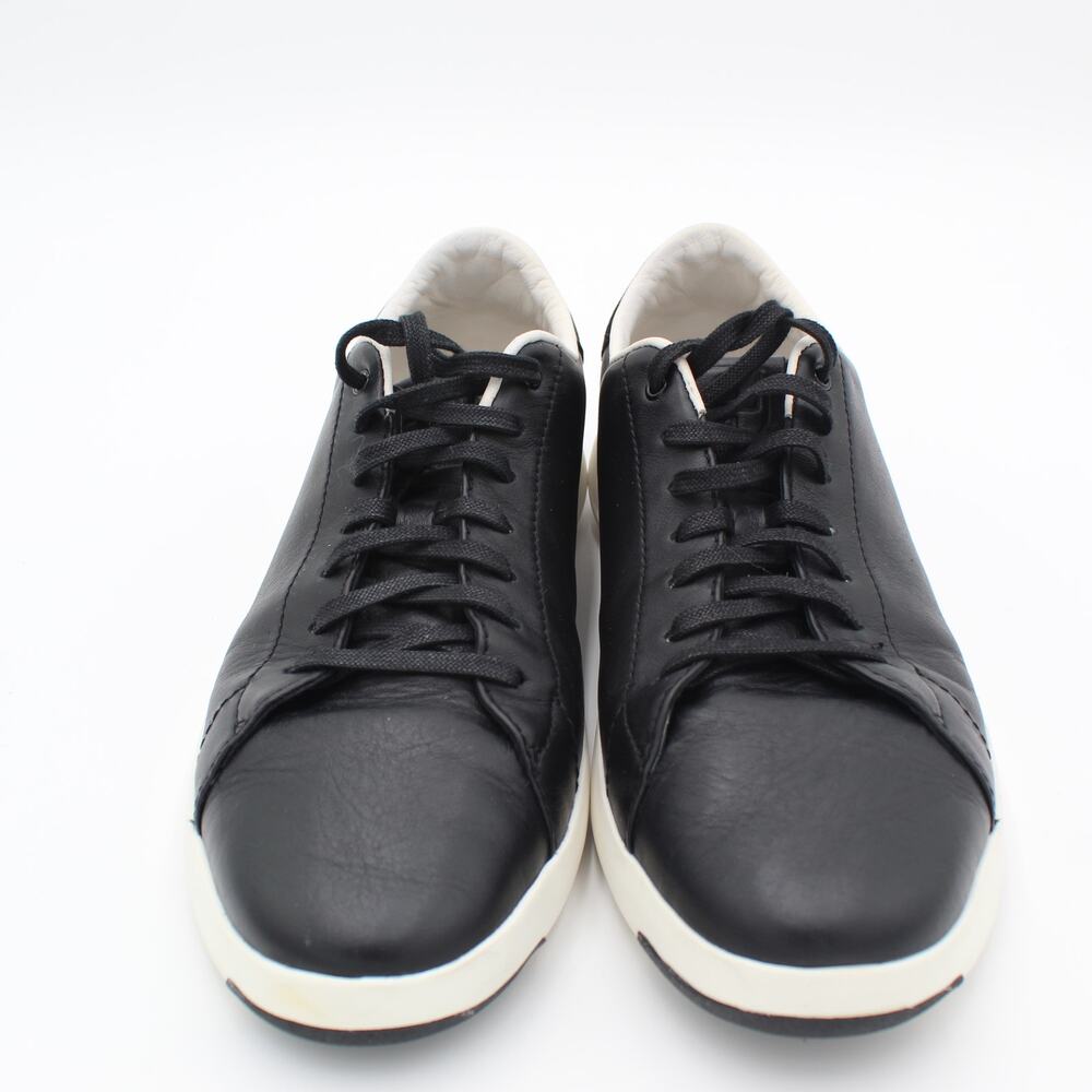Cole Haan Grand Sneaker Mens 11 Black Leather Minimalist Casual Comfort Shoe - Picture 3 of 8